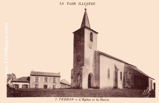 Carte postale de Tréban