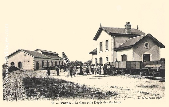 Carte postale de Vatan