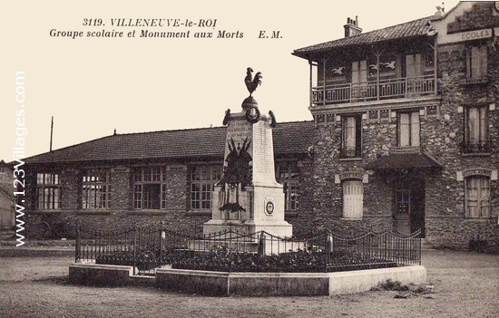 Carte postale de Villeneuve-le-Roi