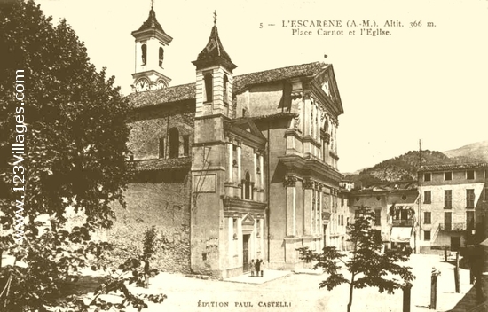 Carte postale de L Escarène