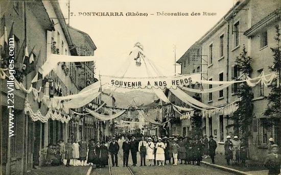 Carte postale de Pontcharra-sur-Turdine