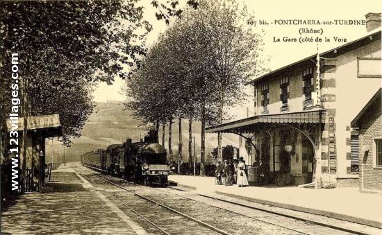 Carte postale de Pontcharra-sur-Turdine