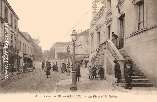 Carte postale de Garches