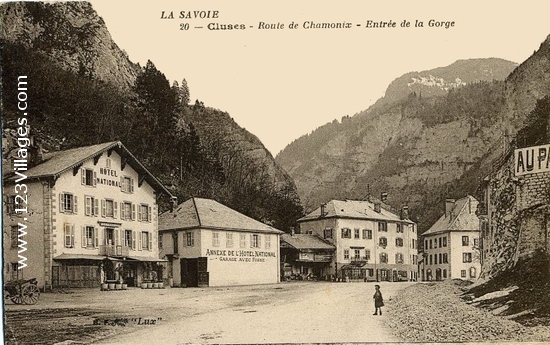 Carte postale de Cluses