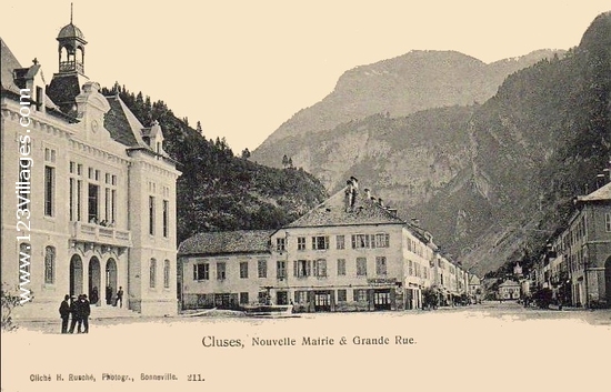 Carte postale de Cluses