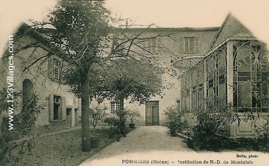 Carte postale de Pommiers