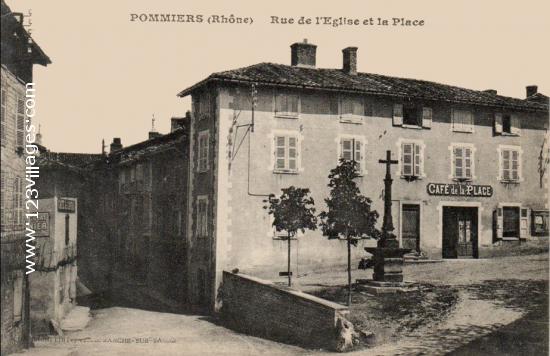 Carte postale de Pommiers