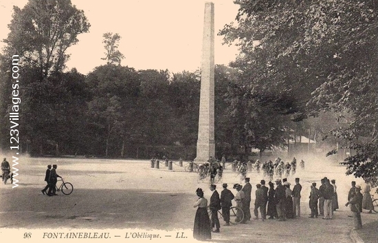 Carte postale de Fontainebleau