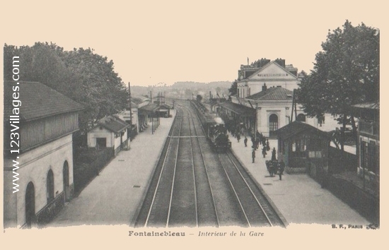 Carte postale de Fontainebleau