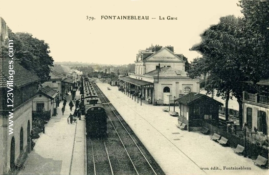 Carte postale de Fontainebleau