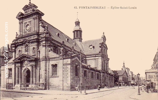 Carte postale de Fontainebleau