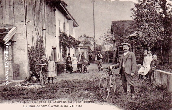 Carte postale de Saint-Laurent-du-Pont