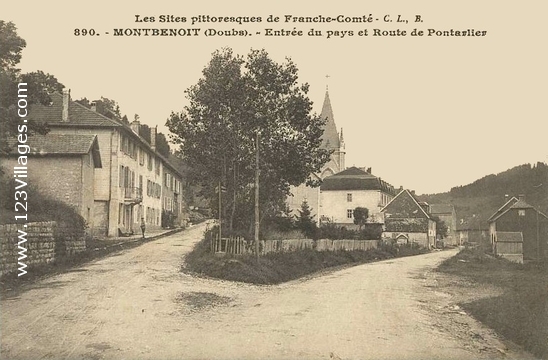 Carte postale de Montbenoît