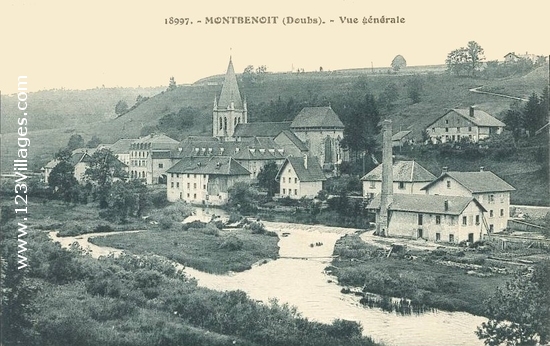 Carte postale de Montbenoît