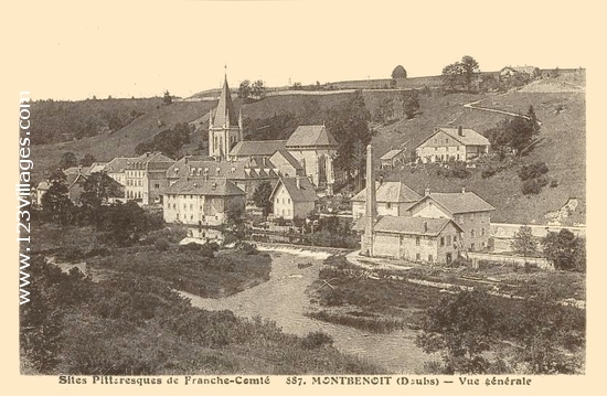 Carte postale de Montbenoît