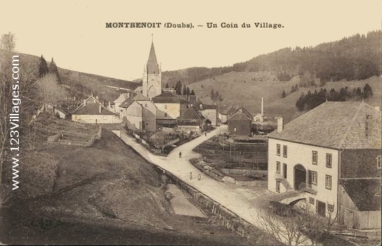 Carte postale de Montbenoît