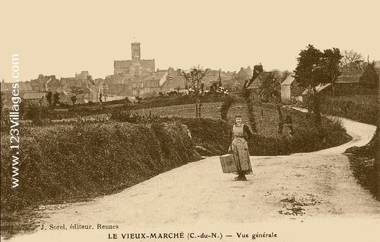 Carte postale de Vieux-Marché