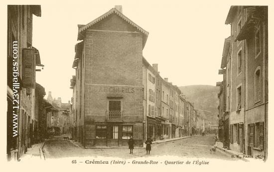 Carte postale de Crémieu