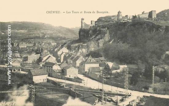 Carte postale de Crémieu