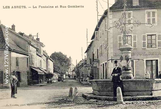 Carte postale de Les Abrets