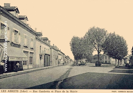 Carte postale de Les Abrets