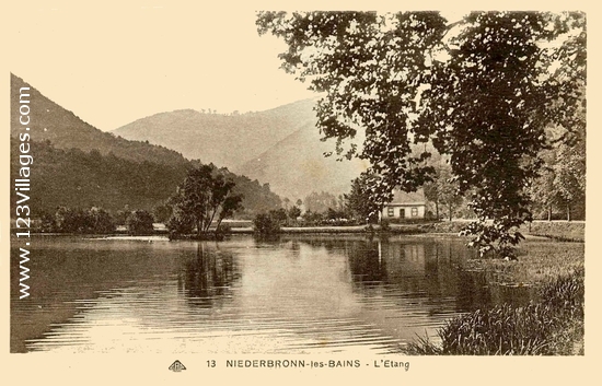 Carte postale de Niederbronn-les-Bains