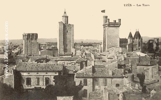 Carte postale de Uzès