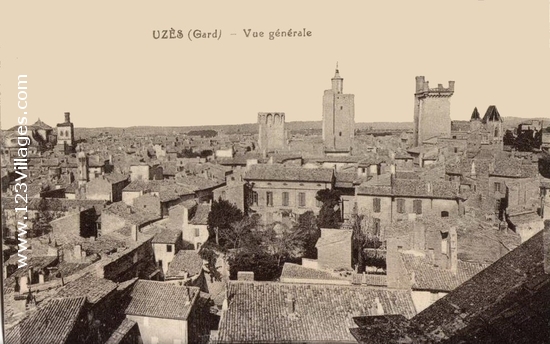 Carte postale de Uzès