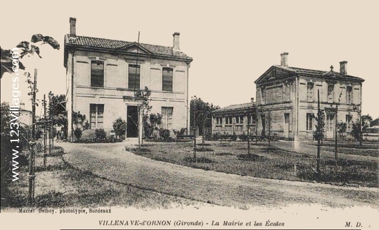 Carte postale de Villenave-d Ornon