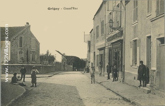 Carte postale de Grigny