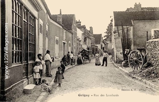 Carte postale de Grigny