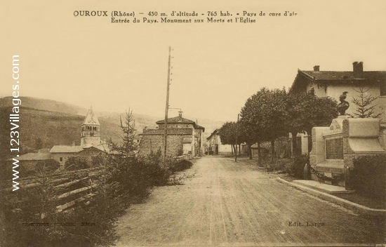 Carte postale de Ouroux