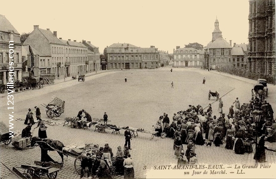 Carte postale de Saint-Amand-les-Eaux  