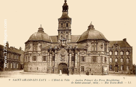 Carte postale de Saint-Amand-les-Eaux  