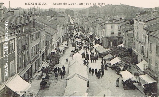 Carte postale de Meximieux