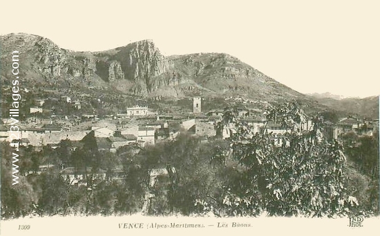 Carte postale de Vence