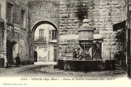 Carte postale de Vence