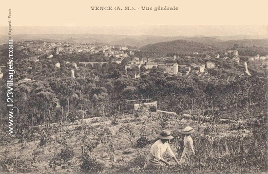 Carte postale de Vence