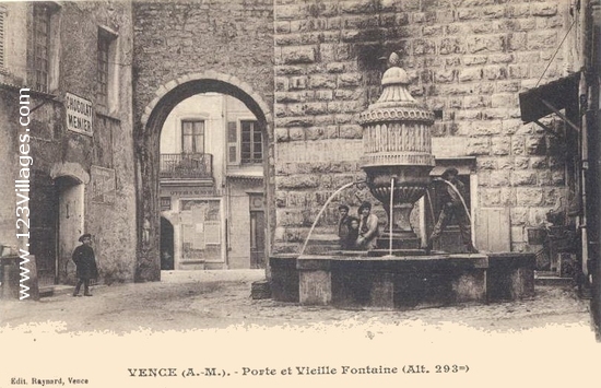 Carte postale de Vence