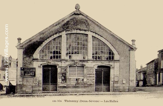 Carte postale de Thénezay