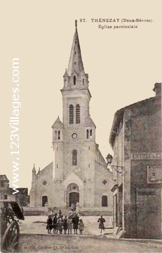 Carte postale de Thénezay