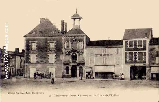 Carte postale de Thénezay