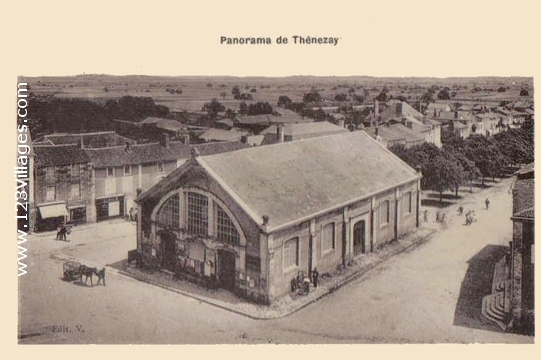 Carte postale de Thénezay