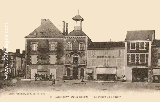 Carte postale de Thénezay