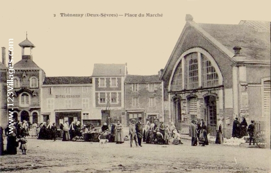 Carte postale de Thénezay