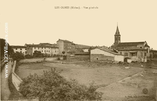 Carte postale de Les Olmes