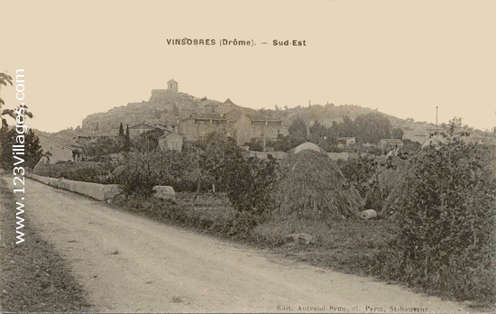 Carte postale de Vinsobres