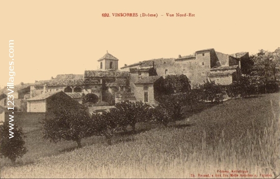 Carte postale de Vinsobres