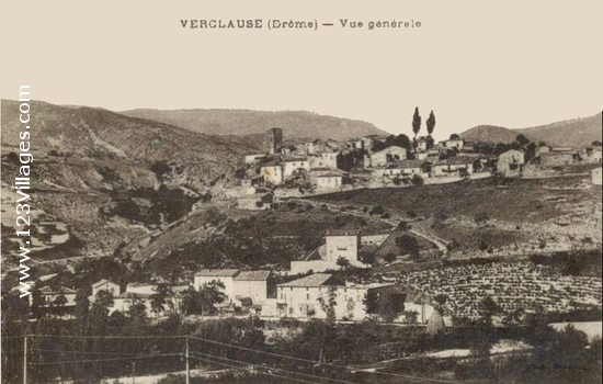 Carte postale de Verclause