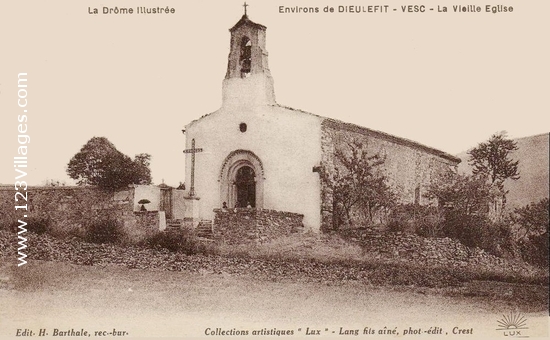 Carte postale de Vesc